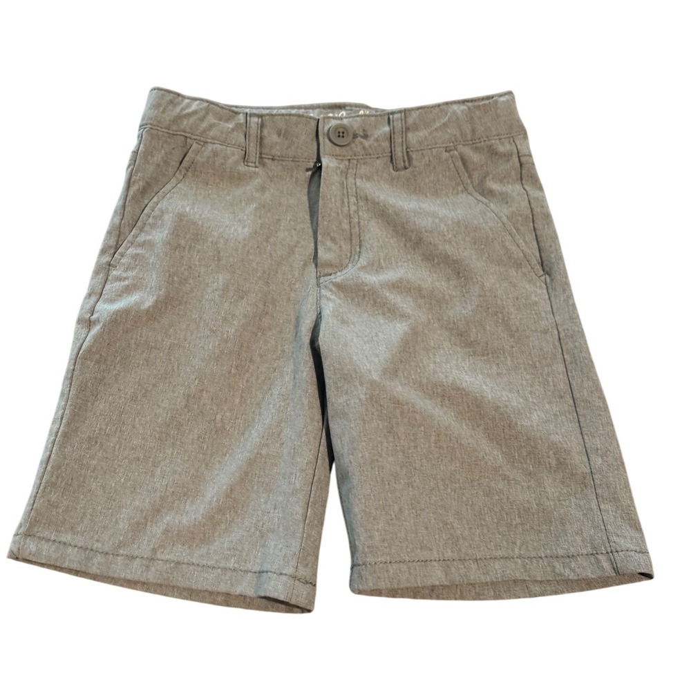 Cat Jack Kids Boys Shorts Size 7 Gray Performance Stretch Casual Shorts